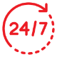 24x7 Support & Maintenance