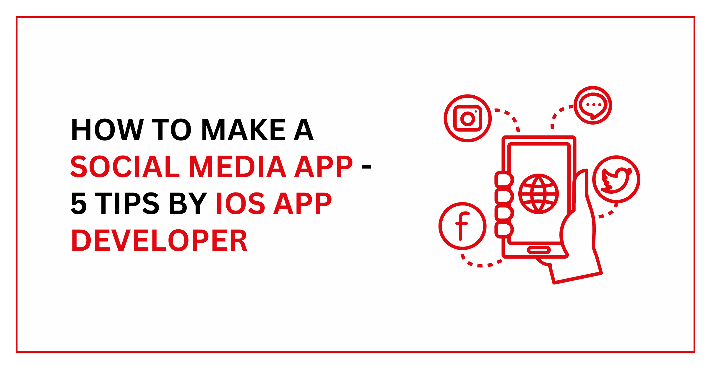 how to create a social networking app