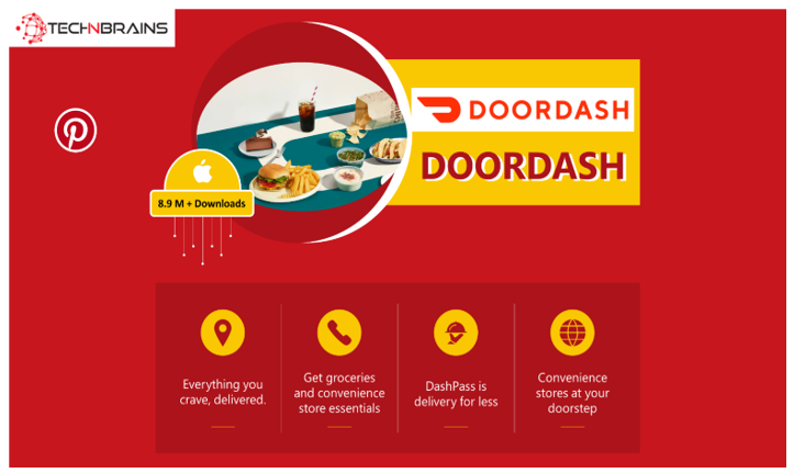 Doordash food delivery app