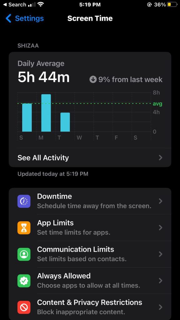 screenshot 1 - disabling in app purchases