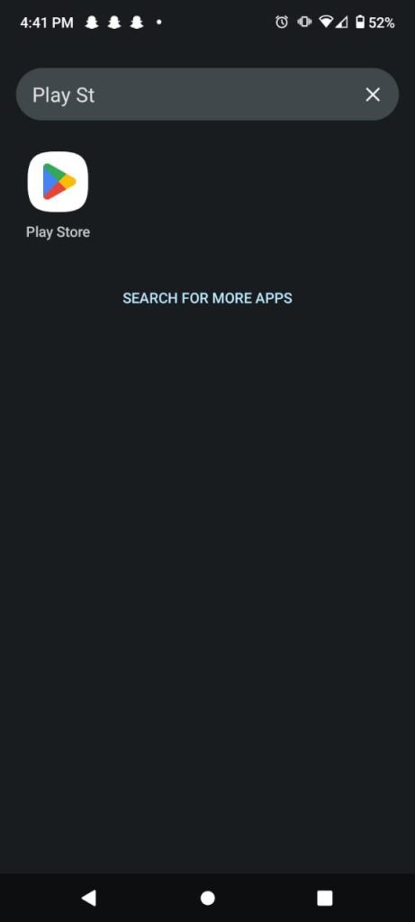 screenshot 5 - image showing google play store icon on smartphone