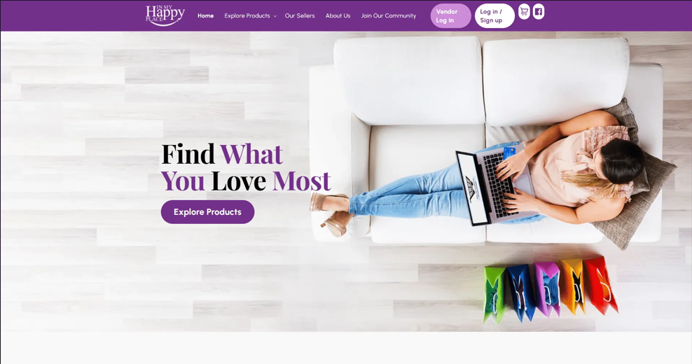 In my happy place - best shopify multivendor marketplace