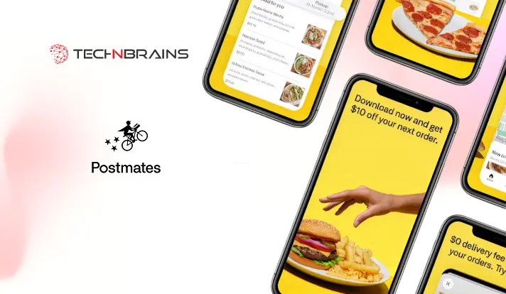 Postmates App Store listing showing Uber Technologies as seller of the food delivery app